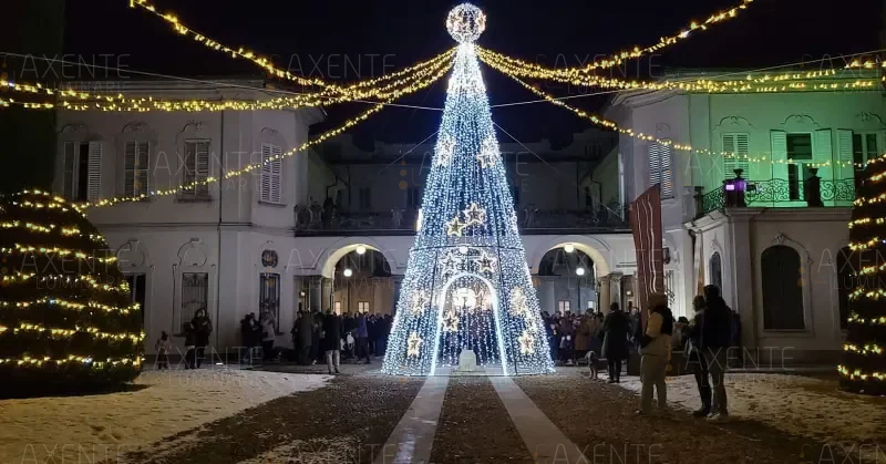 Installazione luminarie personalizzate per eventi e cerimonie