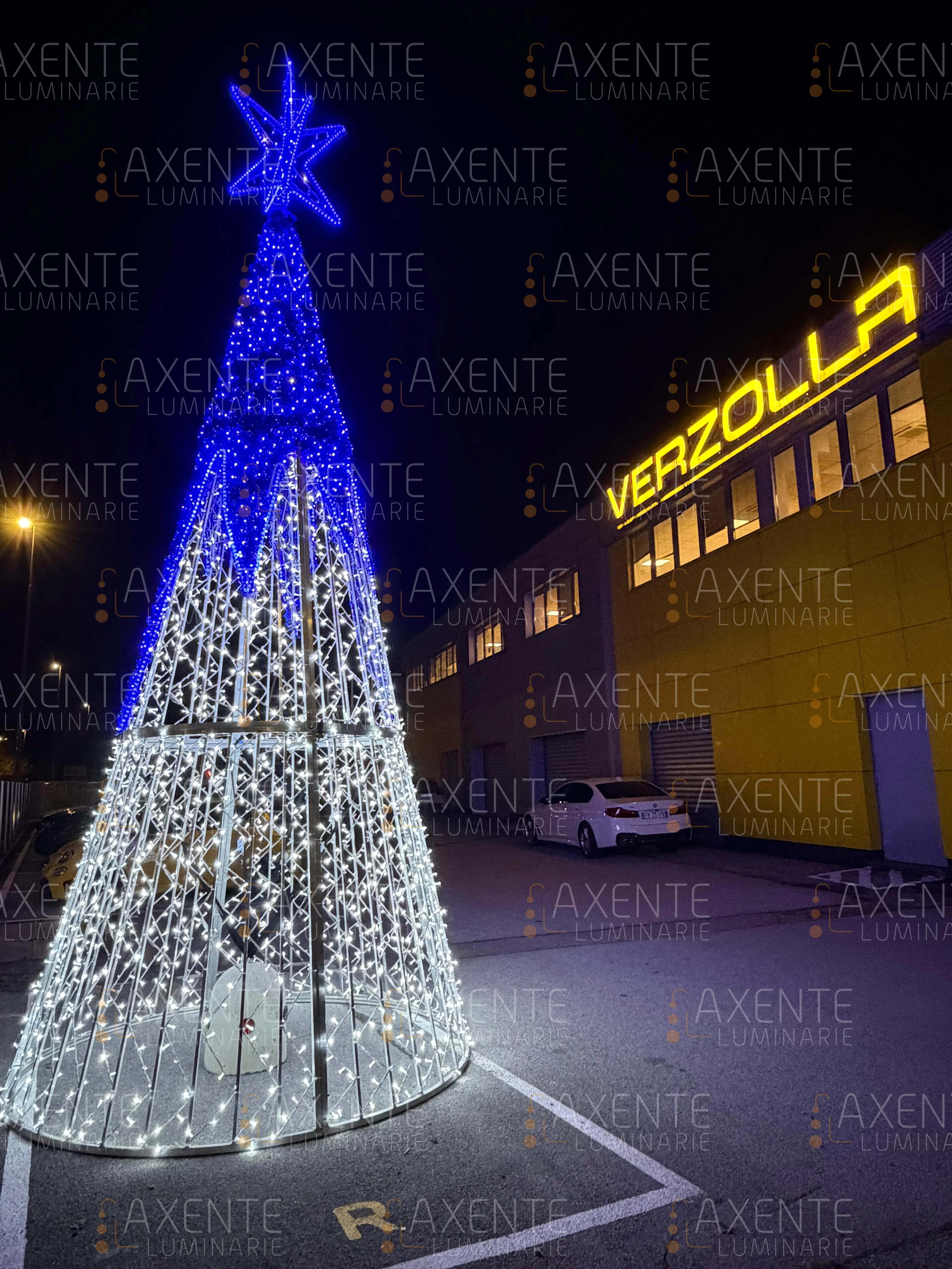 Albero di Natale con carpet effetto neve - Foto 2