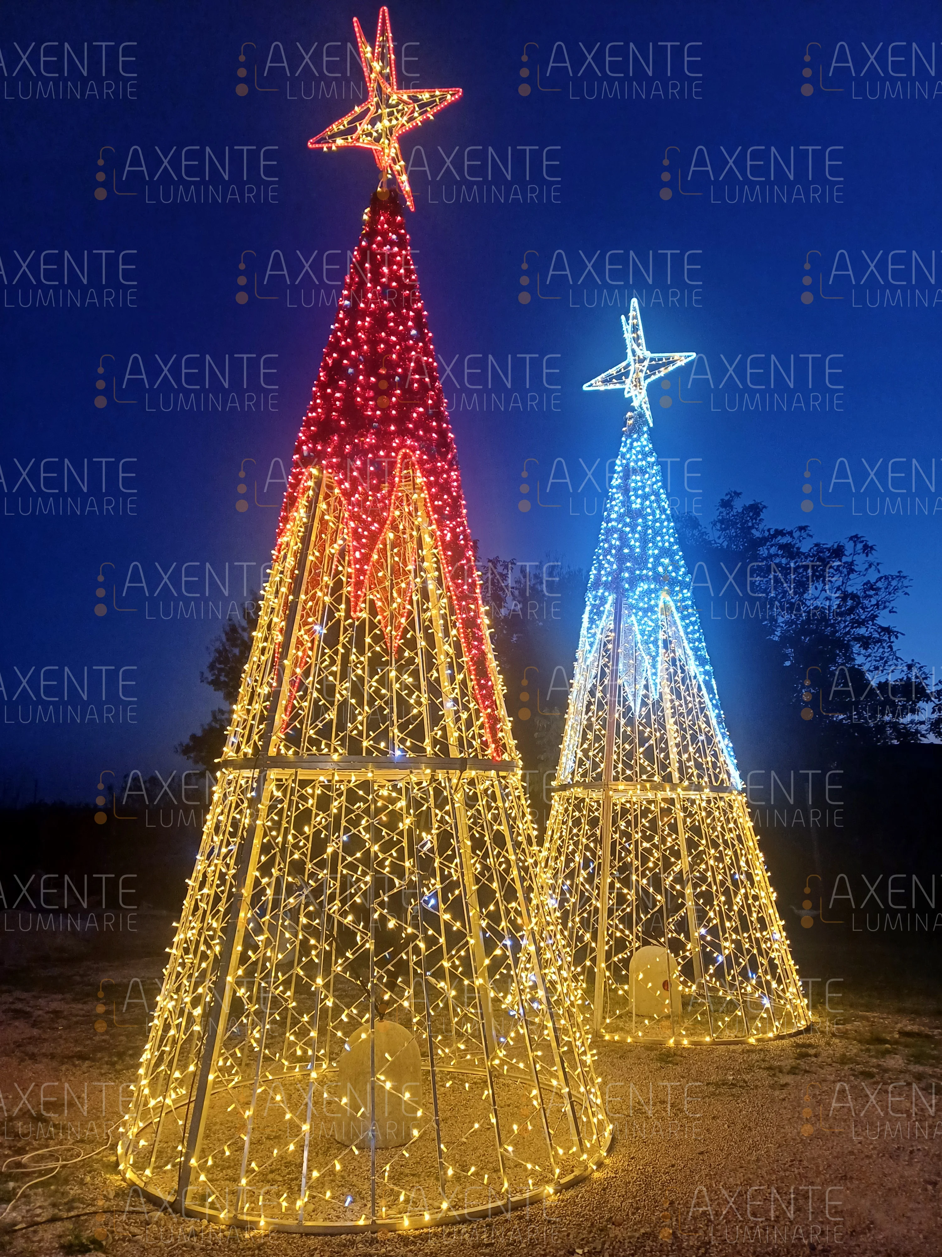 Albero di Natale con carpet effetto neve - Foto 3
