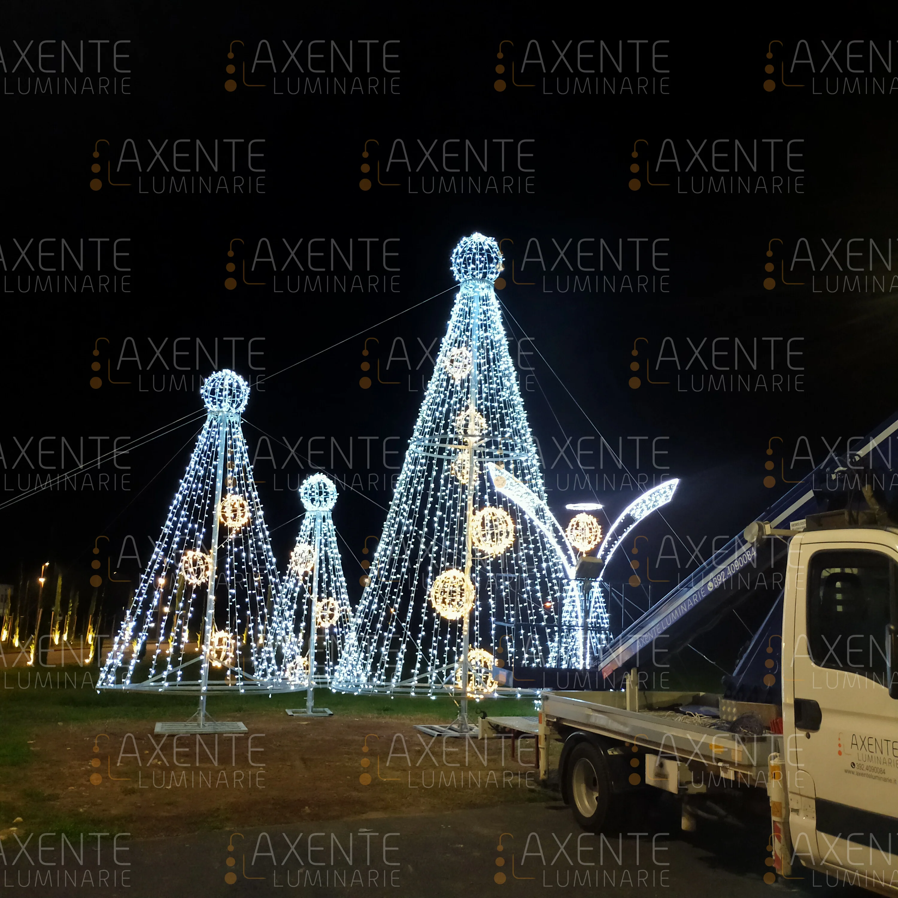 Albero con sfere a caduta - Foto 2