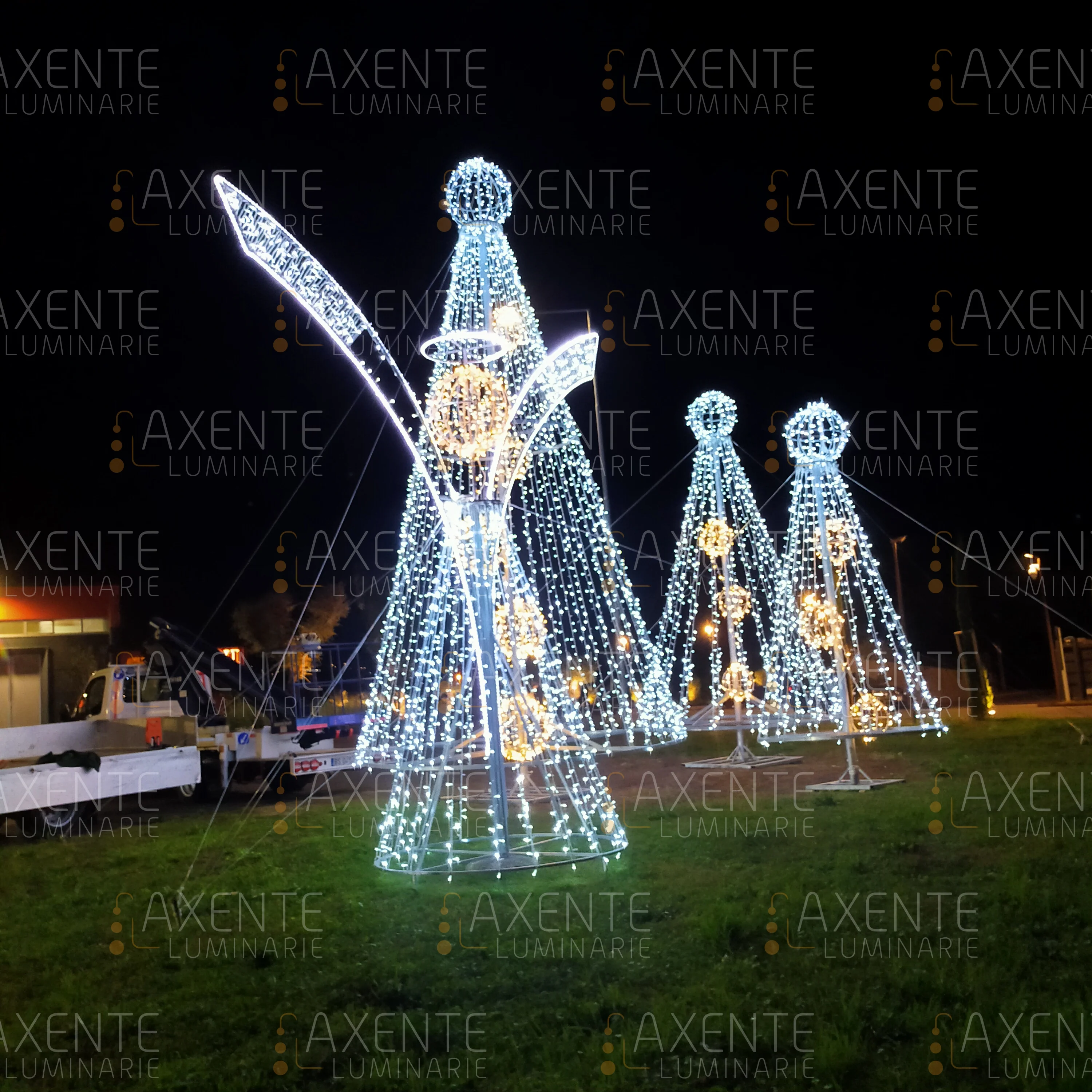 Albero con sfere a caduta - Foto 3