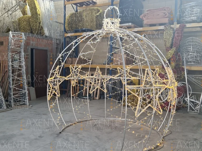 Sfera con stelline - Tecnica 1