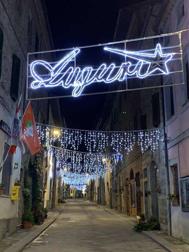 Cascata di luci